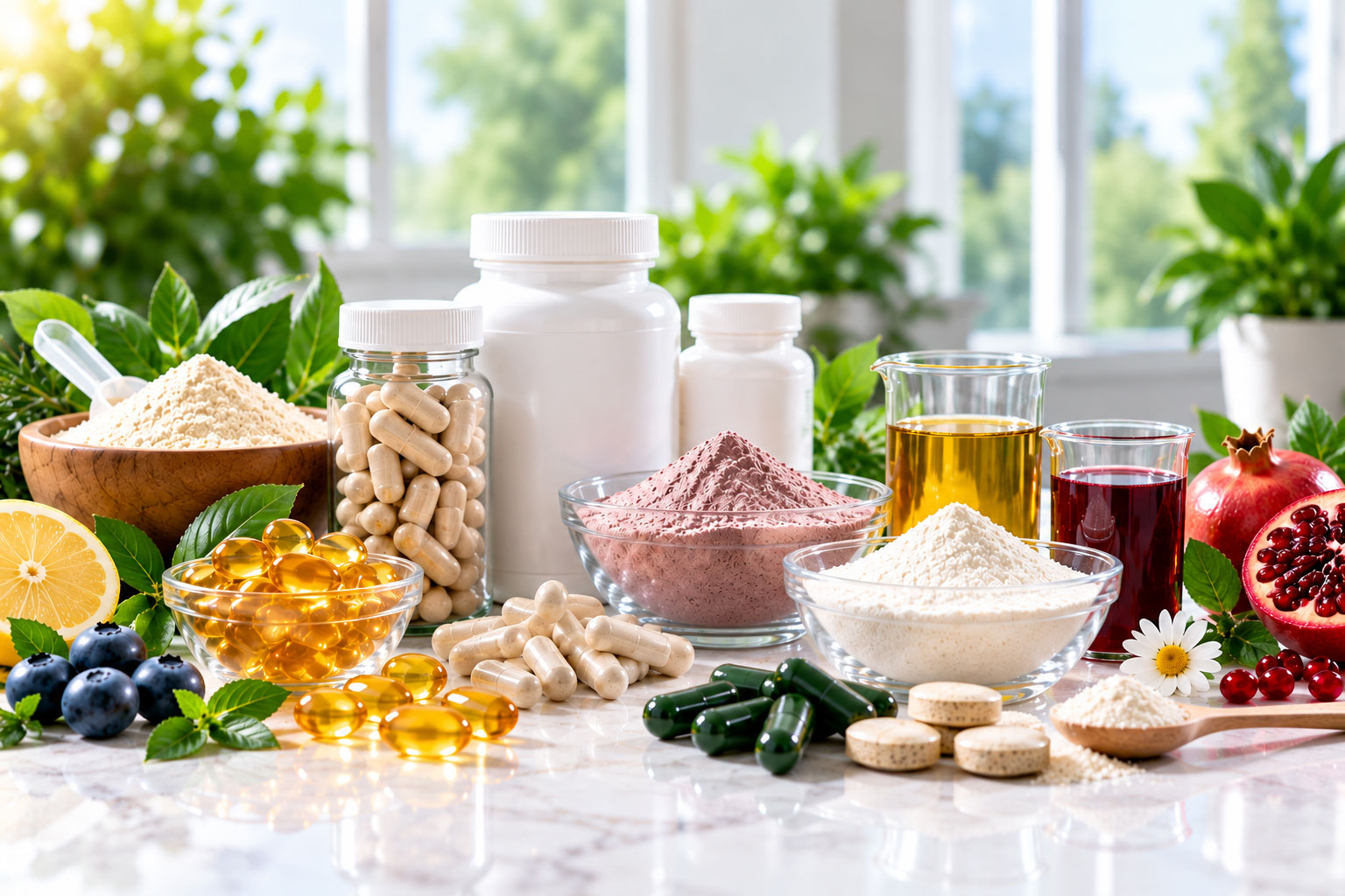 Nutrition and natural health product manufacturing