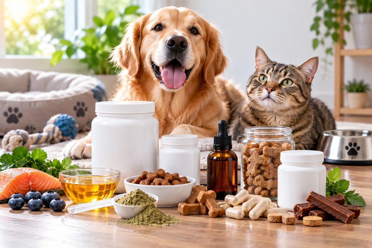 Pet wellness supplement manufacturing